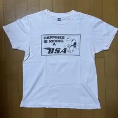 古着 スヌーピー×BSA Tシャツ S