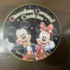 東京ディズニーリゾート チョコレートクッキー缶 缶のみ