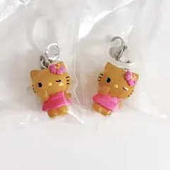 ハローキティ めじるしアクセサリー 2個セット ガチャ