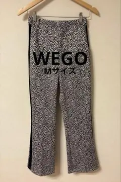 WEGO レオパード柄 サイドライン フレアパンツ アニマル柄のサムネイル
