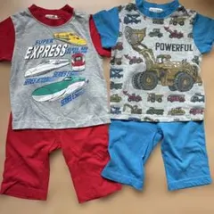 男の子　100センチ　パジャマ　セット　春夏　半袖　短パン