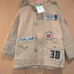 未使用　ベビードール　ミリタリーミディアムコート　110