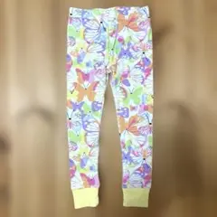 ❤️新品❤️コストコ　キッズ スパッツ レギンス 蝶々柄 パステルカラー