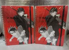 劇場版名探偵コナン　ロルバーン ポケット付メモ 赤　2冊セット