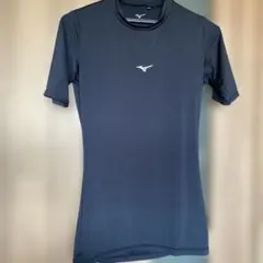 Mizuno ネイビー 半袖 アンダーシャツMサイズ