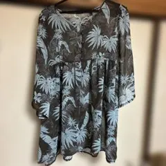 五分袖チュニック