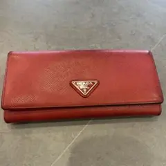 PRADA サフィアーノ 長財布 レッドのサムネイル