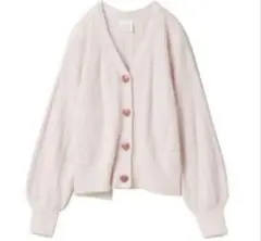 ハート カーディガン