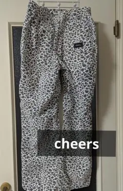 cheers　ヒョウ柄 カジュアルパンツ