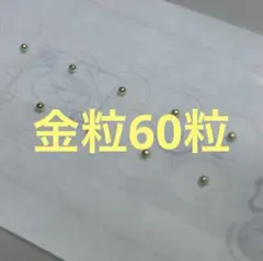 【24時間以内発送◎】耳つぼシール 金粒(60粒)