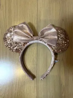 ディズニーランド　ミニーカチューシャ