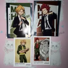 ヒロアカ 上鳴電気、切島鋭児郎 トレカ