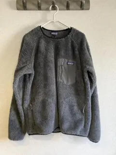 連休値下げ！patagonia メンズ・ロス・ガトス・クルー L グレー　美品
