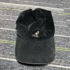 KANGOL カンゴール　コーデュロイキャップ　ブラック　男女兼用のサムネイル