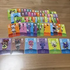 【匿名配送】あつ森　amiiboカード　63枚まとめ売り　被りなし