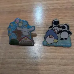 サンリオ 東武動物公園 ピンバッジ 2個セット
