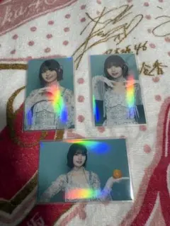 乃木坂46 ネーブルオレンジ ミニ生写真　中西アルノ　コンプ