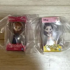 “ディズニーキャラクター”Q posket ミニチュアコレクション2 アナ＆ベル