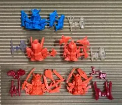 ガン消し ガンダム消しゴム ガンダムX空戦強化型 レアカラー 金メッキ 