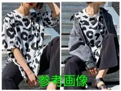 PAGEBOY レオパード柄BIGTシャツ