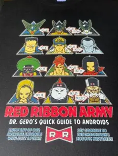 【Tシャツ】　RED RIBBON ARMY　人造人間　ドラゴンボール　BKL