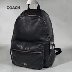 COACH コーチ リュック バックパック レザー シボ革 大容量 チャーリーのサムネイル