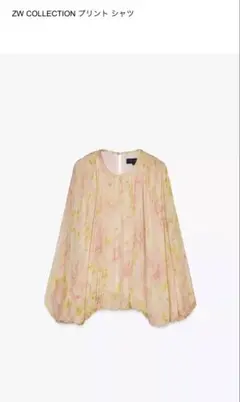 ZARA ZW COLLECTION プリント シャツのサムネイル