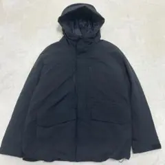 【極美品】ユニクロ ハイブリッドダウンパーカ ネイビー XLサイズ