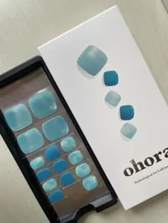 ohora P Ocean Gleam ネイル　フット　ペディキュア　15枚のサムネイル