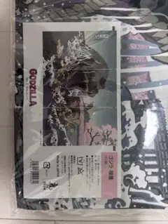 ゴジラ 和風アート のれん