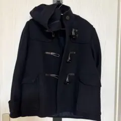ユニクロ ネイビー ダッフルコート - メルカリ