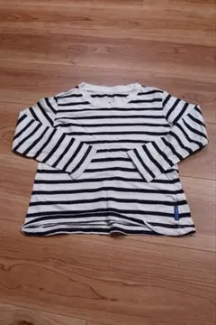 長袖ストライプTシャツ2枚セット