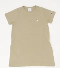 Champion 半袖ワンピース 120 ベージュ