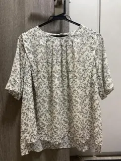 【パンジー様専用】TRANS WORK 半袖 ブラウス 38のサムネイル