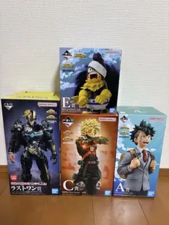 一番くじ　僕のヒーローアカデミア　A賞 C賞 E賞 ラストワン賞まとめ売りのサムネイル