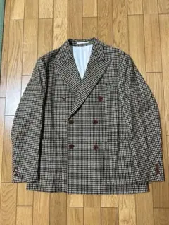 ヴィヴィアンウエストウッド テーラードジャケット チェック エルボー 