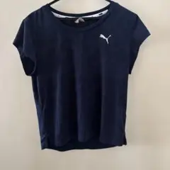 PUMA プーマ ヨガTシャツ レディース 紺のサムネイル