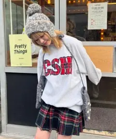 ロゴ スウェット