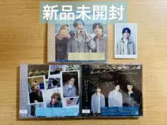 【新品未開封】timelesz because CD 3枚セット