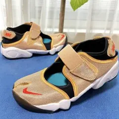 NIKE AIR RIFT ナイキ エアリフト ゴールド 22cm 極美品