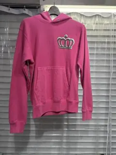BABYDOLL ピンク パーカー 王冠ロゴ Sサイズ