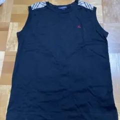 Burberry ブラック ノースリーブ Tシャツ 150A 三陽商会のサムネイル