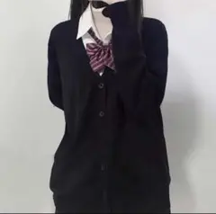 柄 カーディガン