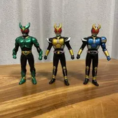 仮面ライダー　ソフビフィギュア セット 2001年製
