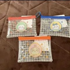 ちいかわ　キャンドゥ　ミニメッシュポーチ　ハチワレ　うさぎ