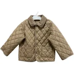 UNIQLO⭐️パフテックキルトジャケット サイズ100 ベージュ ベビー キッズ