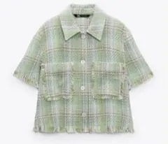 限定値下げ！永野芽郁着用　ZARA ツイードジャケット