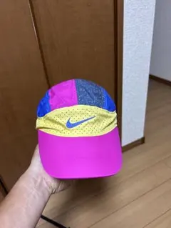NIKE ナイキ　ランニングキャップ　マルチカラー　カラフル