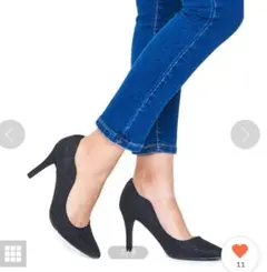 ラメ　パンプス　ハイヒール　痛くない