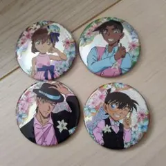 名探偵コナン　トレーディングホログラム缶バッチ